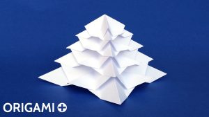 Origami 3d Easy Easy Origami 3d Christmas Tree Stphane Gigandet Origami Videos