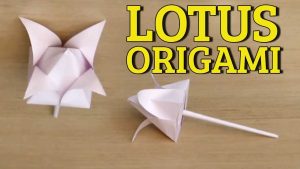 Origami 3d Easy Easy Paper Flower Folding Origami 3d Gifts