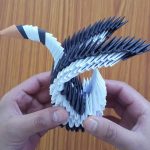 Origami 3d Easy How To Make A Beautiful 3d Origami Swan Easy Step Step Process