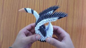 Origami 3d Easy How To Make A Beautiful 3d Origami Swan Easy Step Step Process