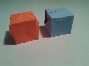 Origami 3d Easy Origami How To Make A Easy Origami Cube 3d Youtube