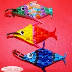Origami 3d Easy Origami Maniacs 3d Origami Keyholder Fish