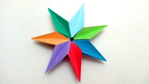 Origami 3d Easy Paper Star Origami 3d Paper Star Paper Ninja Star Easy Diy Crafts