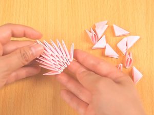 Origami 3d Shapes How To Make 3d Origami Pieces With Pictures Wikihow