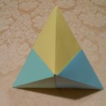 Origami 3d Shapes How To Make An Origami 3d Trianglehd Youtube