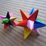 Origami 3d Shapes Origami Omega Star For Decoration Art Craft Online Store