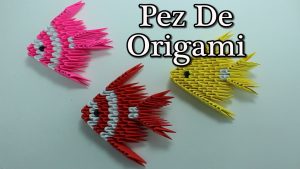 Origami 3d Tutorial 3d Origami Fish Pez Origami 3d Tutorial Youtube