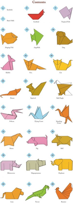 Origami Animals Easy Easy Origami Animals Page 2 Of 6 Contents Pragmatizm Pinte