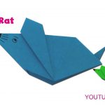 Origami Animals Easy Origami Animals Folding Instructions How To Fold Rat F2book