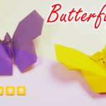 Origami Animals Easy Origami Butterfly Easy Origami Animal Youtube