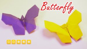 Origami Animals Easy Origami Butterfly Easy Origami Animal Youtube