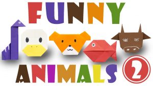 Origami Animals Easy Origami For Kids Top 5 Easy Origami Animals 2 Youtube