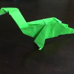 Origami Animals Hard My Origami Dinosaur Revolutionizes The State Standarized Tests
