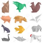 Origami Animals Hard Origami Origami Animals Cliparts Stock Vector And Royalty Free