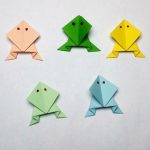 Origami Animals Instructions Easy Origami Frog How To Make Frog Of Paper 3d Origami Animals