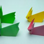 Origami Animals Instructions How To Make A Paper Rabbit Or Bunny 3d Origami Animals