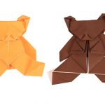 Origami Animals Instructions Origami Instructions Bear How To Make Origami Bear Kids Origami