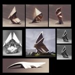 Origami Architecture Concept Cdric M Monsempo Speed Concept Architecture 3