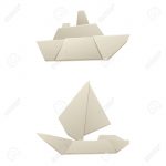 Origami Architecture Concept Origami Logistic Paper Boat Transport Concept Original Flat Travel