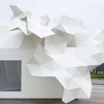 Origami Architecture Design Crumpled Paper Canopies Architecture Pinterest Architecture