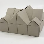 Origami Architecture Paper Modular Origami Architecture And Landscape Models Folded Micha