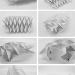 Origami Architecture Paper Motif Waterbomb Ancrages Varis Cool Stuff Origami Paper
