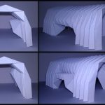 Origami Architecture Paper Paper Barrel Vault Architecture Origami Folding V3 V4 Youtube