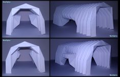 Origami Architecture Paper Paper Barrel Vault Architecture Origami Folding V3 V4 Youtube