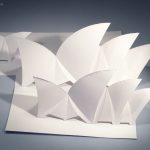 Origami Architecture Paper The Kingdom Of Origami Architecture The Sydney Opera House Pop Up