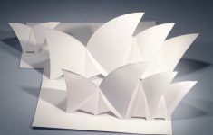 Origami Architecture Paper The Kingdom Of Origami Architecture The Sydney Opera House Pop Up