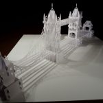 Origami Architecture Paper The London Tower Bridge Pop Up Origami Architecture Kirigami
