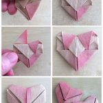 Origami Art Ideas An Ombre Origami Art Project Perfect For Your Favorite Valentine