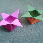Origami Art Ideas Arts Crafts How To Make A Star Shaped Box Origami The