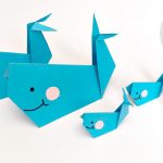 Origami Art Ideas Easy Origami Whale Paper Crafts Finding Dory Paper Whale