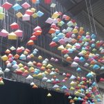 Origami Art Installation A Peaceful World With Origami