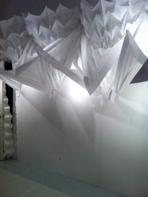 Origami Art Installation Installations Barbara Cooper