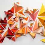 Origami Art Installation Jumpsport Office Installation The Woven Canvas