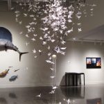 Origami Art Installation This Origami Crane Sculpture Is Inspiring A Scene In Complicated