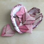 Origami Art Projects How To Make An Ombre Origami Art Project Perfect For Your Favorite Valentine