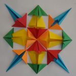 Origami Art Projects Ideas Art Paper Scissors Glue Symmetrical Origami