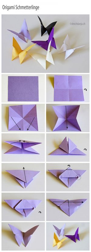 Origami Art Projects Ideas Diy Origami Butterflies Create Pinterest Origami Butterfly