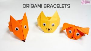 Origami Art Projects Ideas Origami Bracelets Fun Origami Craft Ideas For Kids Youtube
