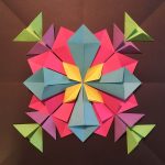 Origami Art Projects Paper Sculptures How To Create A 3d Radial Symmetry Paper Sculpture Sculpture Ideas