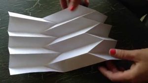 Origami Art Projects Paper Sculptures How To Make Paper Art The Reverse Folded Paper Youtube