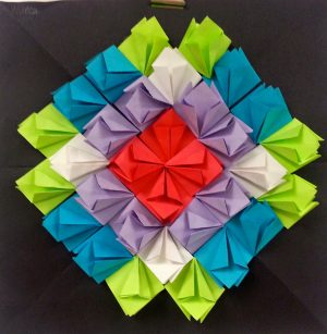Origami Art Projects Paper Sculptures Radial Paper Relief Sculptures 4th5th Origami Paper Crafts