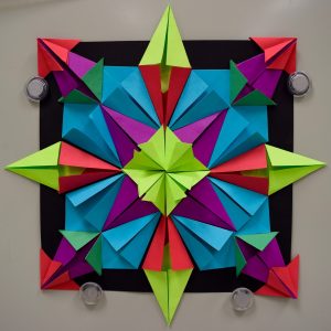 Origami Art Projects Paper Sculptures Radial Paper Relief Sculptures 5th Part 500000 Art With Mrs Nguyen