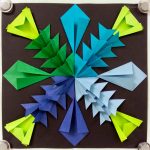 Origami Art Projects Paper Sculptures Radial Paper Relief Sculptures Part Ii 5th Art With Mrs Nguyen