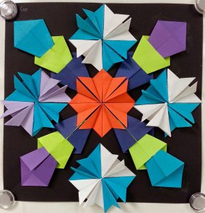 Origami Art Projects Paper Sculptures Radial Paper Relief Sculptures Part Ii 5th In 2018 Art Projects