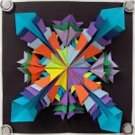 Origami Art Projects Paper Sculptures Radial Paper Relief Sculptures Part Ii 5th Stem Science
