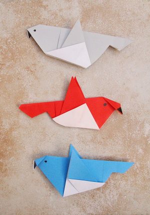 Origami Crafts For Kids Simple Origami Birds For Kids Origami Pinterest Origami